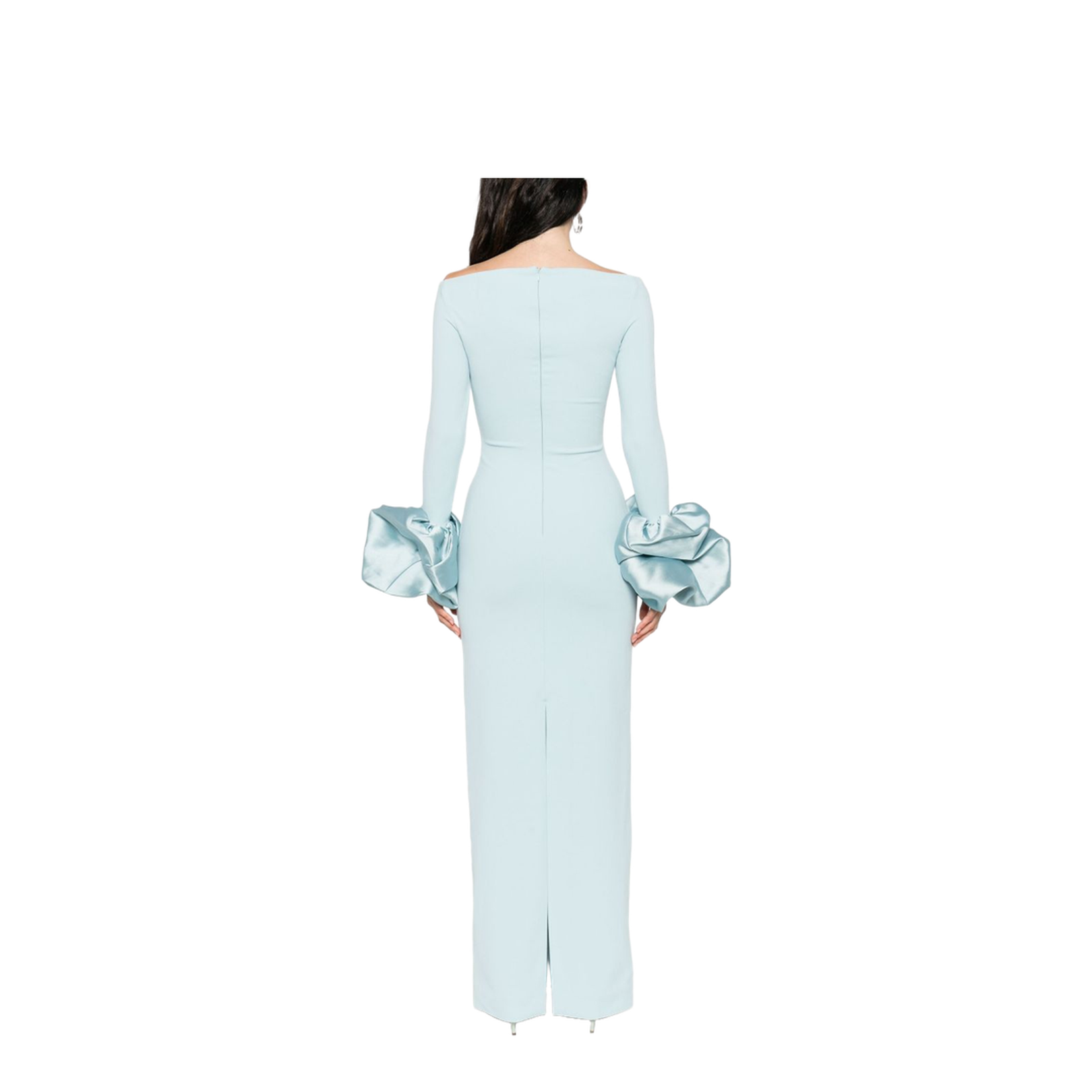 Storm Maxi Dress in Arctic Blue
