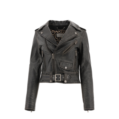 MAYFEYR - Golden Goose - Chiodo Destiny Leather Jacket - GWP00848P00064790100X
