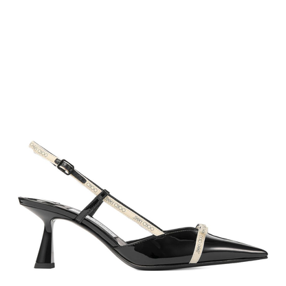 Buttermilk Patent Leather Slingback Pumps