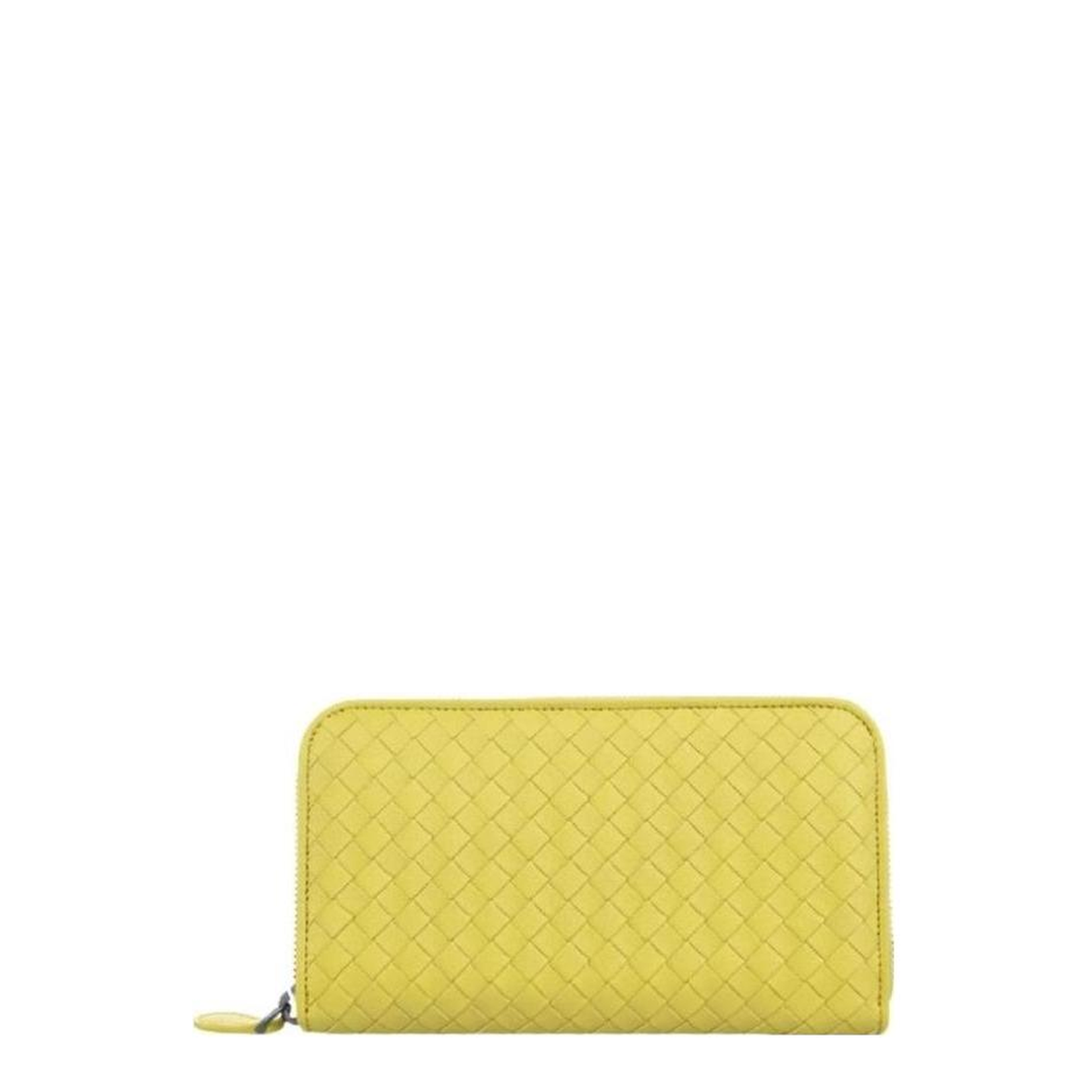 Long Wallet Intrecciato Round Zipper