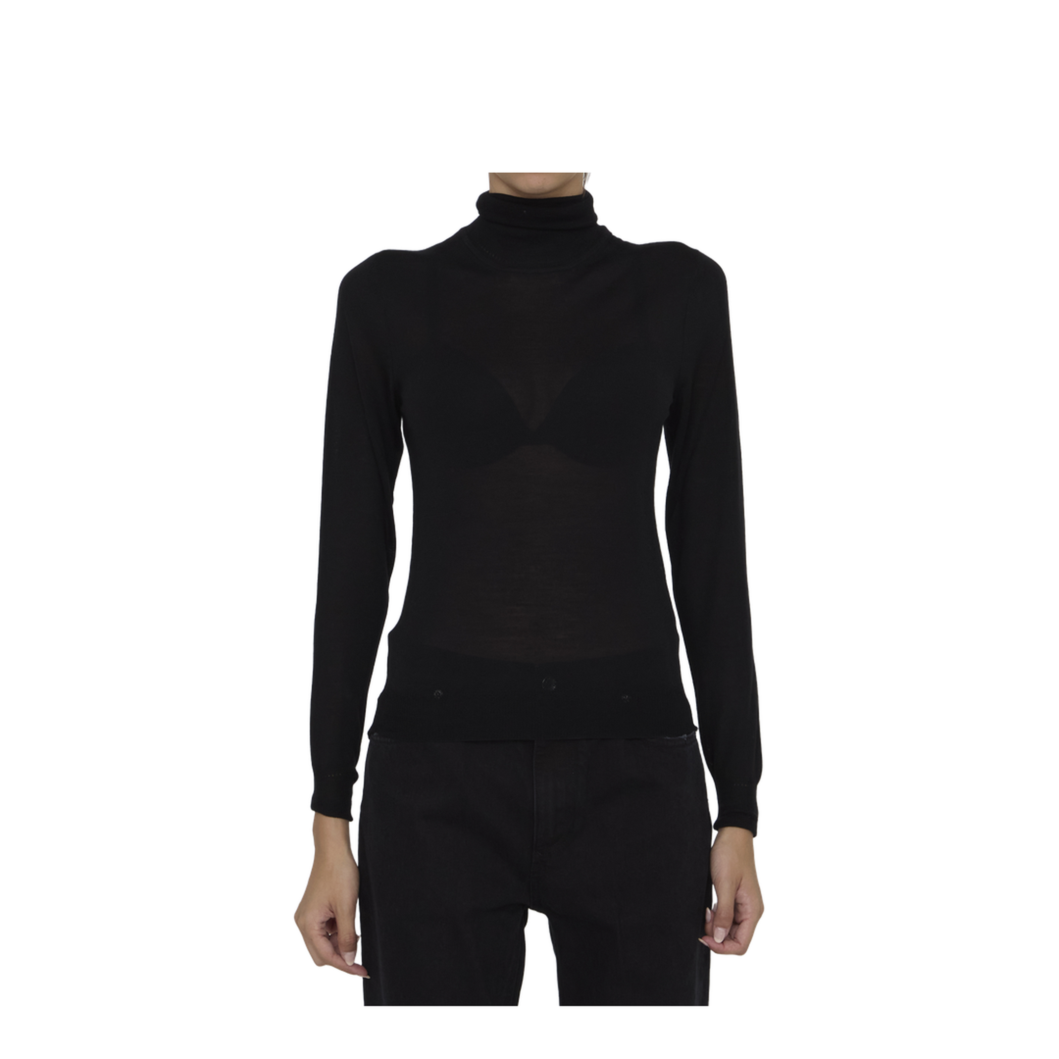 MAYFEYR - Saint Laurent - Wool Turtleneck - 800713Y76HF1000