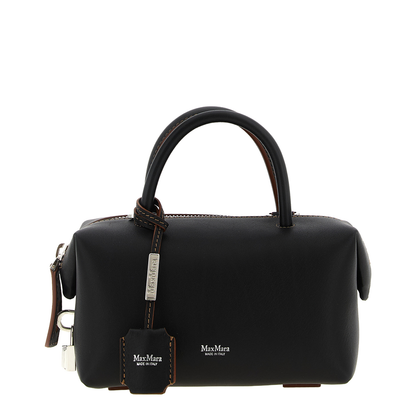 Small Holdalls Smooth Natural Calf Leather Top Case