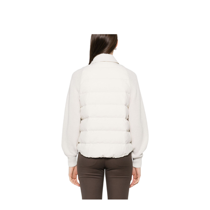 Two-Material Down Jacket