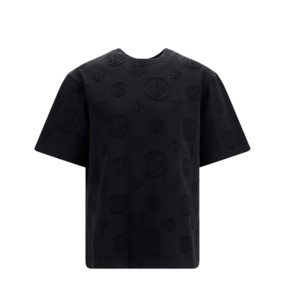 MAYFEYR - Casablanca - Oversized All Over Monogram T Shirt - MPF26JTS04401BLACK