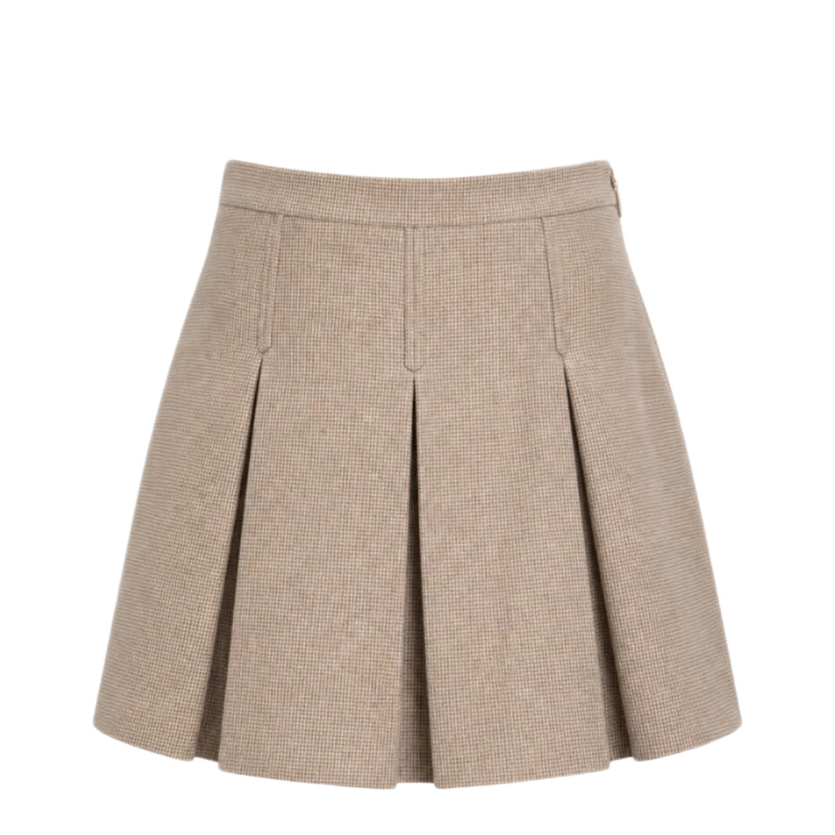 Wool Chevron Skirt For Girl