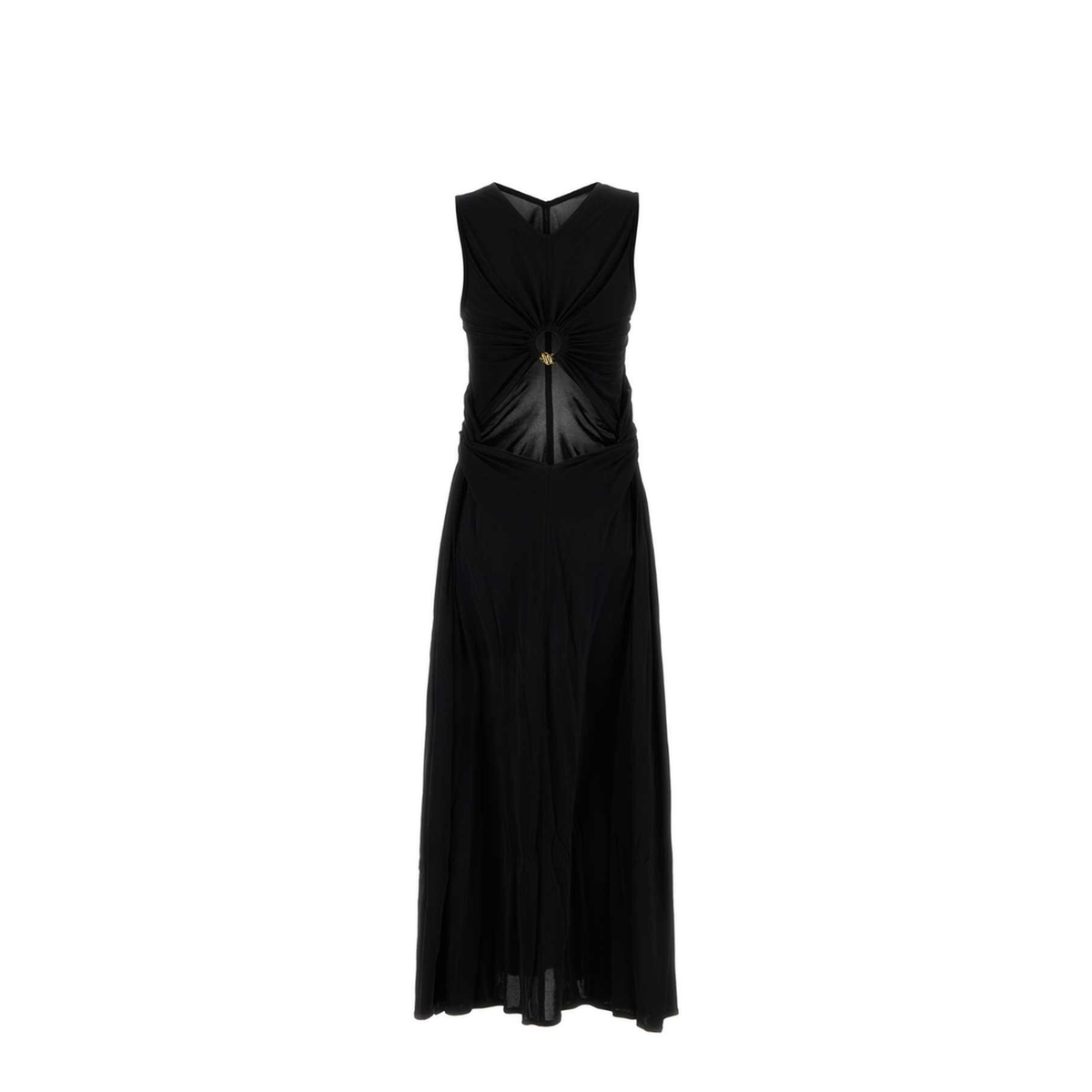 MAYFEYR - Bottega Veneta - Black Jersey Long Dress - 772479VKUQ01000