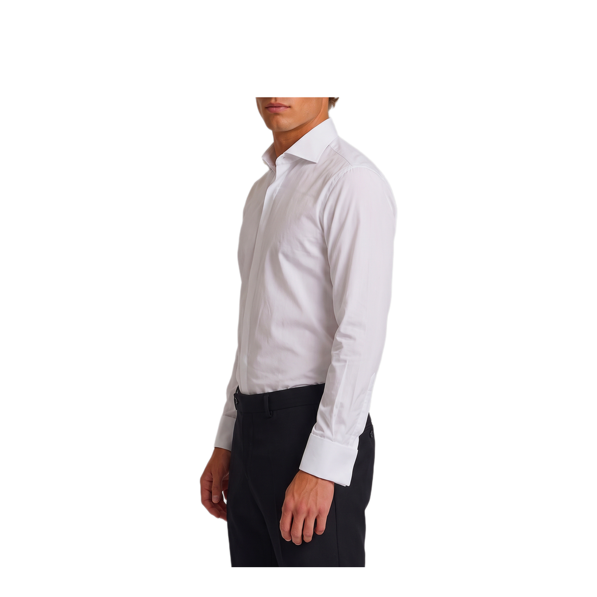MAYFEYR - Borriello Napoli - Marechiaro Shirt With Cuffs For Cufflinks - 14011MARECHIAROBIA