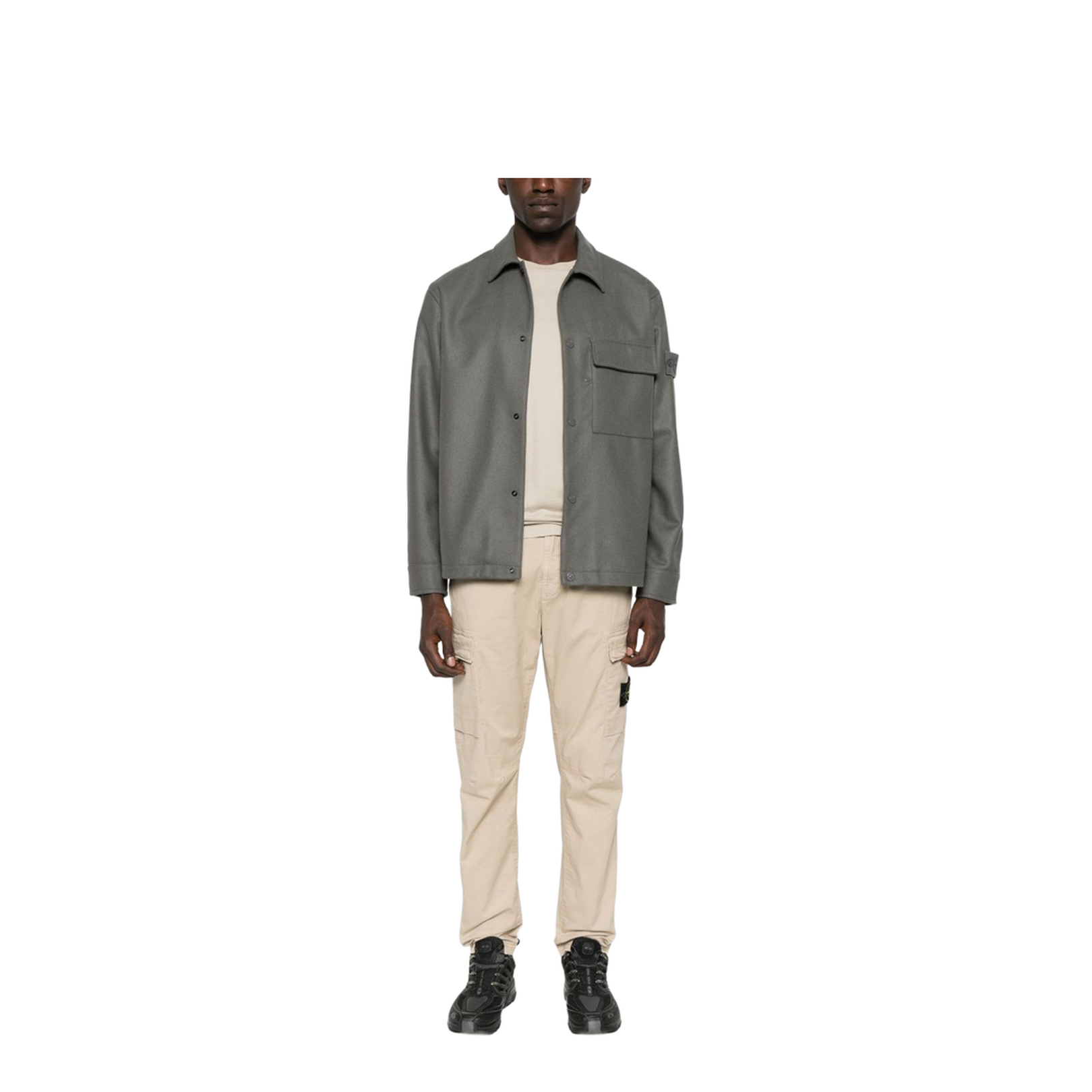 Cargo Pants in Stretch Supima Cotton Twill