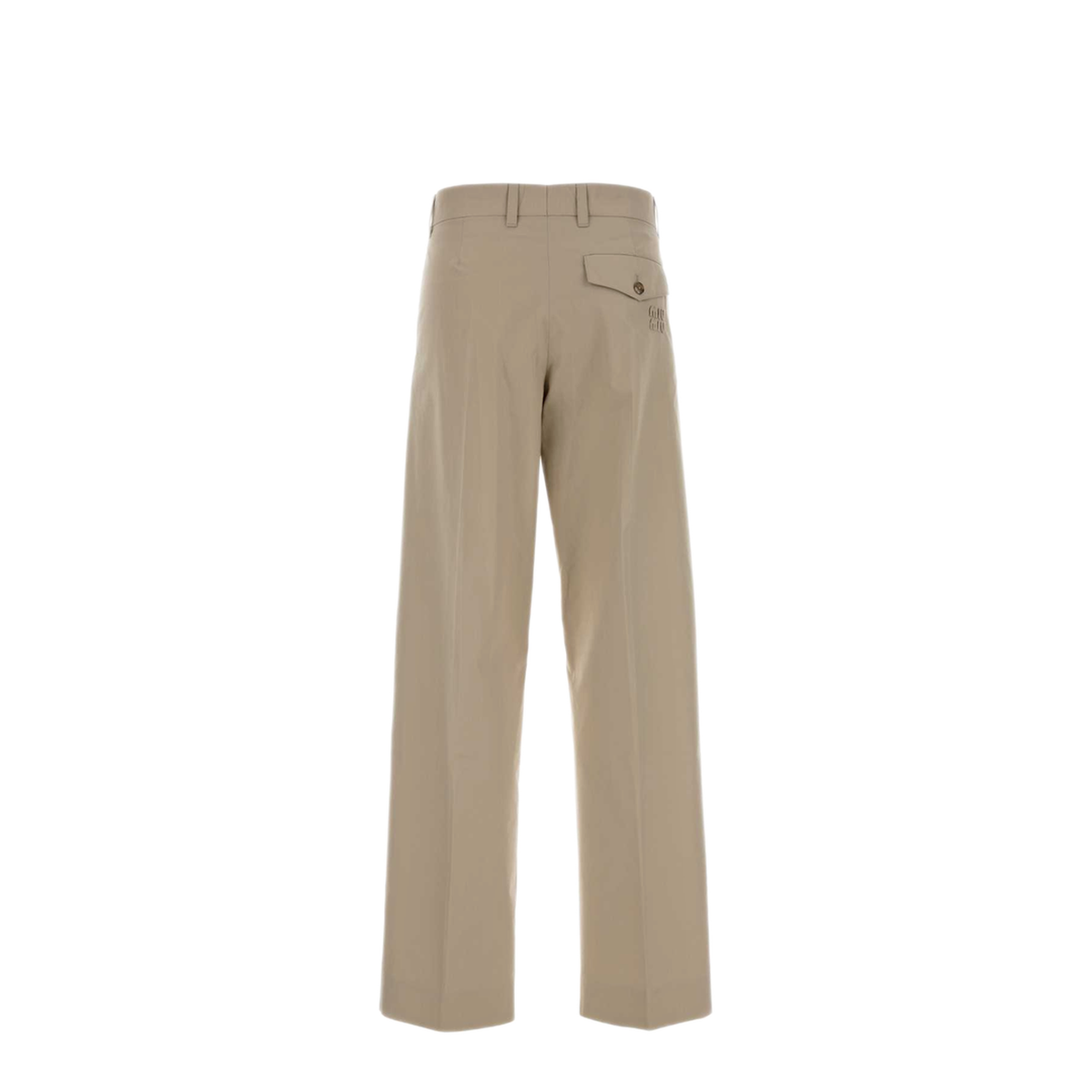 MAYFEYR - Miu Miu - Sand Panama Pant - MP1895SOOO12NSF0A08