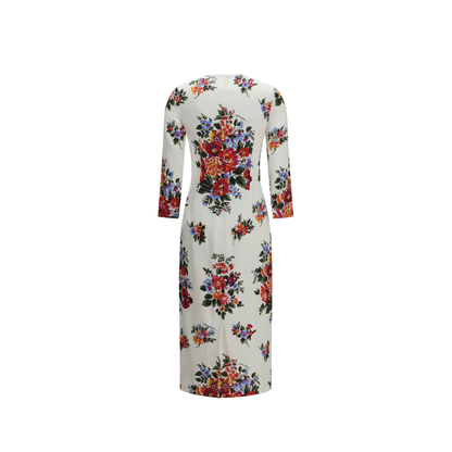 MAYFEYR - Dolce & Gabbana - Floral Print Stretch Viscose Dress - F612VTFSICE