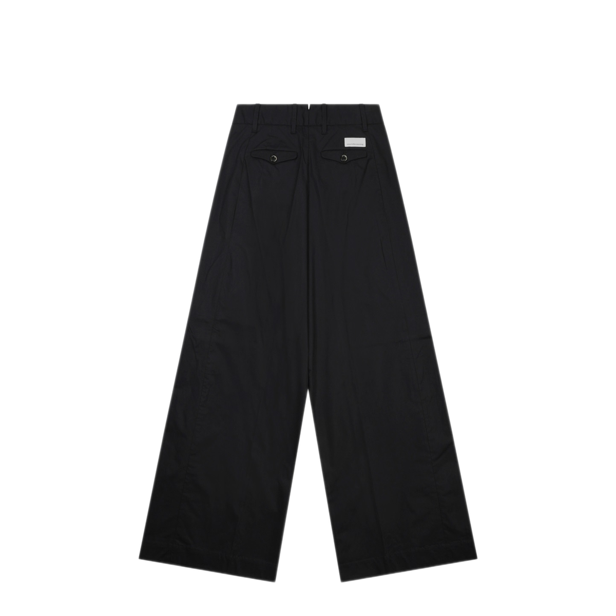 MAYFEYR - nine:inthe:morning - Wide Leg Chino Pants Petra - PE99PETRAG26NERO