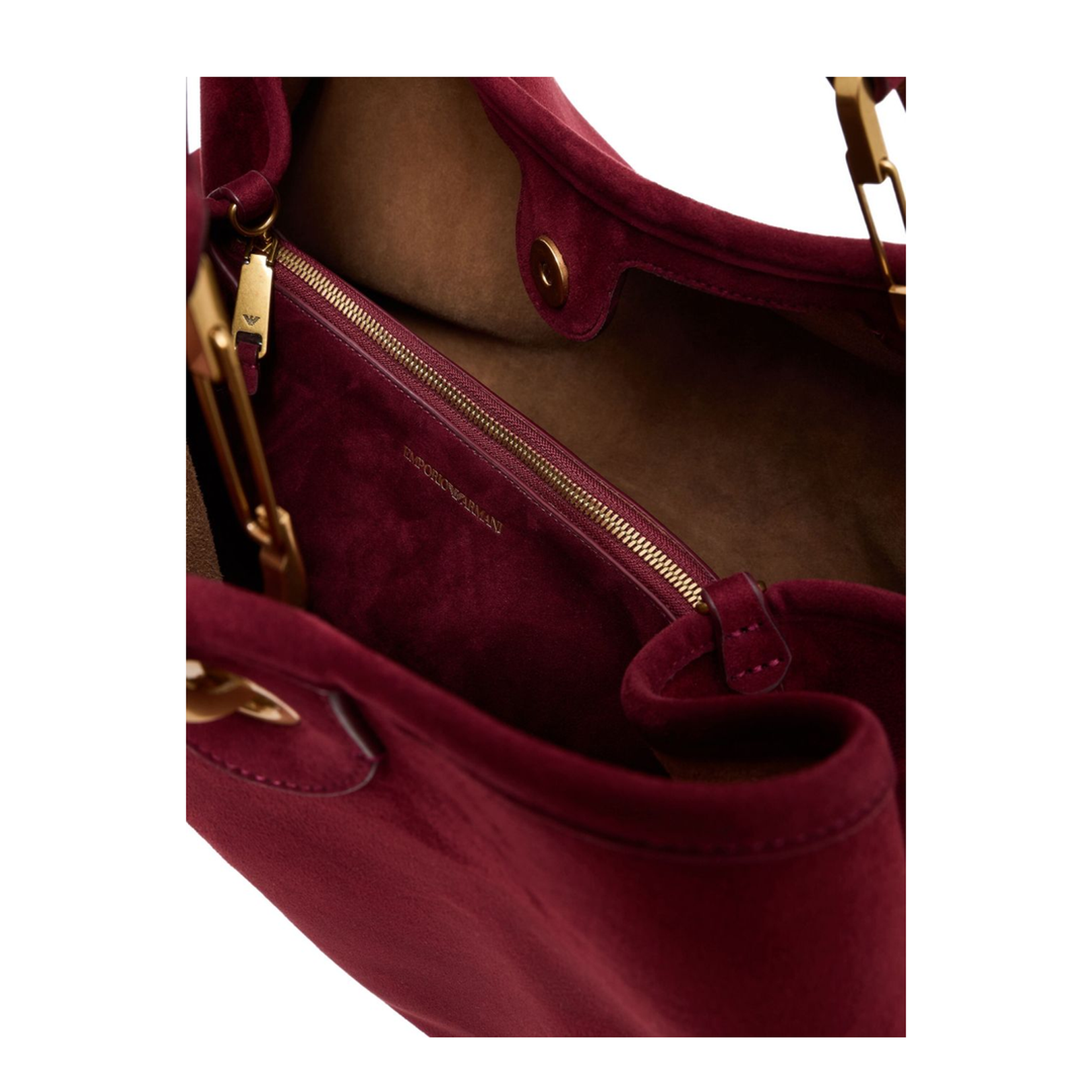 Faux Suede Large Shopper Bag