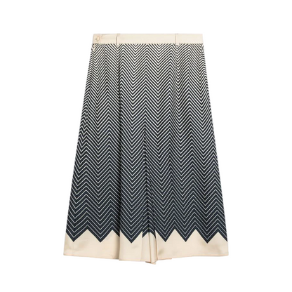 Blue/Ivory Skirt