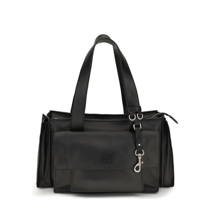 MAYFEYR - Miu Miu - Utilitaire Leather Shoulder Bag - 5BG335VPOO2G7Q