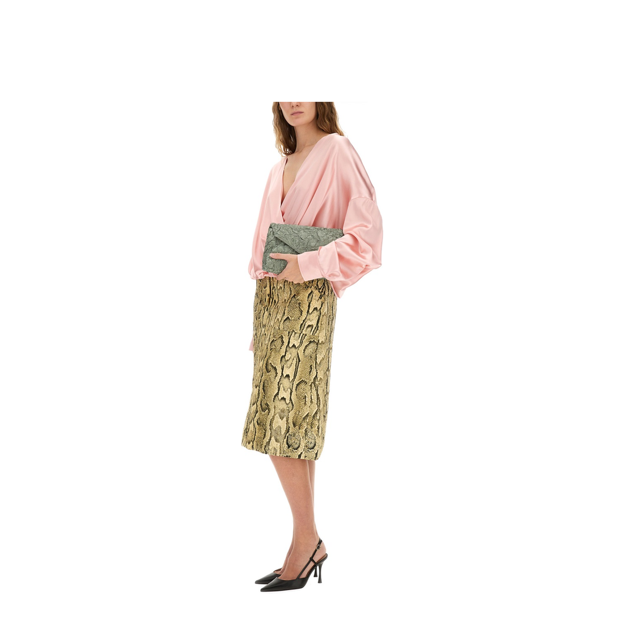 Skirt with Animal Pattern