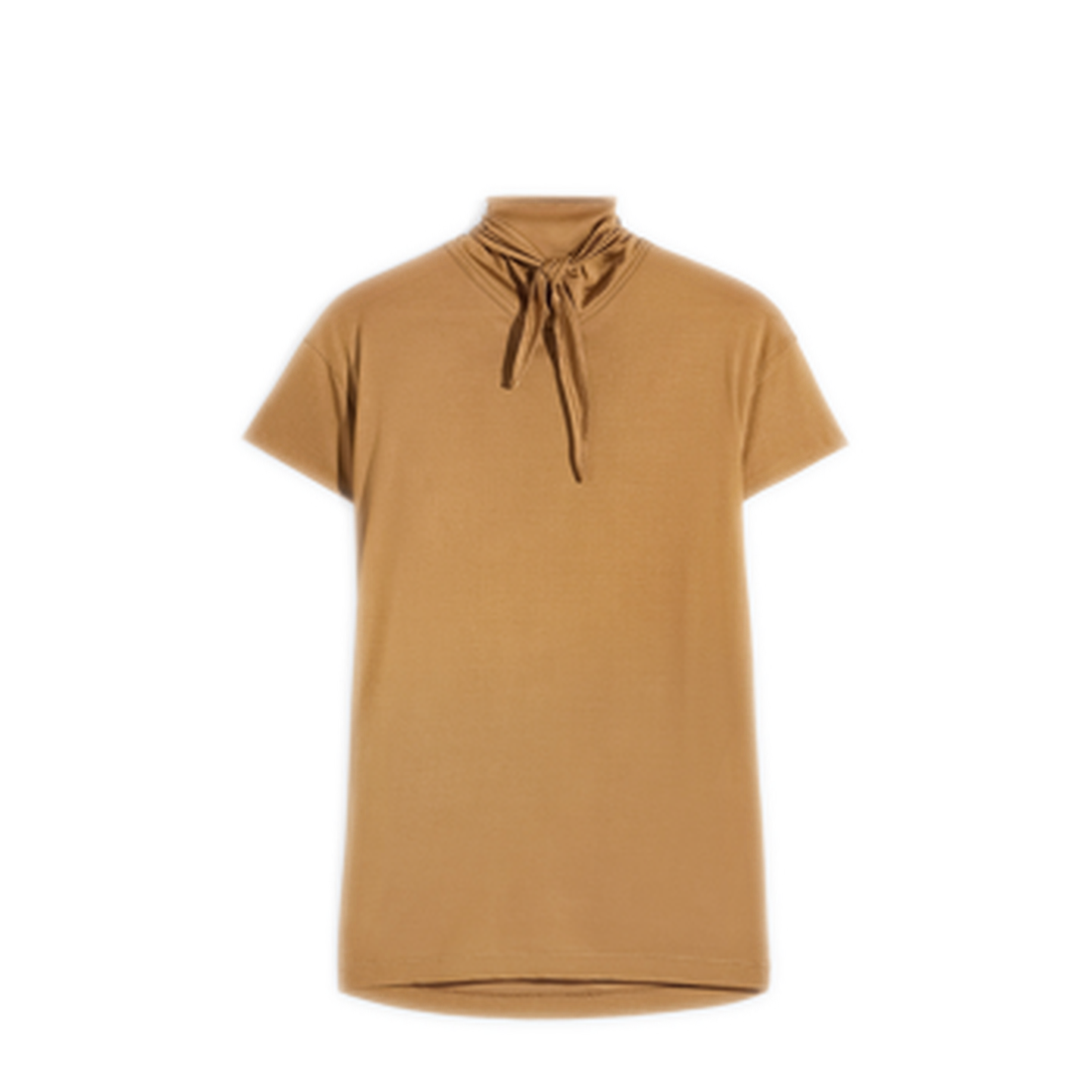 MAYFEYR - Lemaire - Short Sleeve Foulard Top - TS0020LJ1049BR426