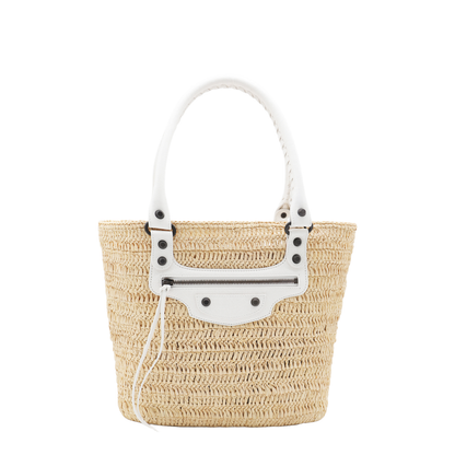 Natural Le City Small Tote