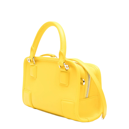 Amazona Mini Soft Calfskin Crossbody - Daisy Yellow