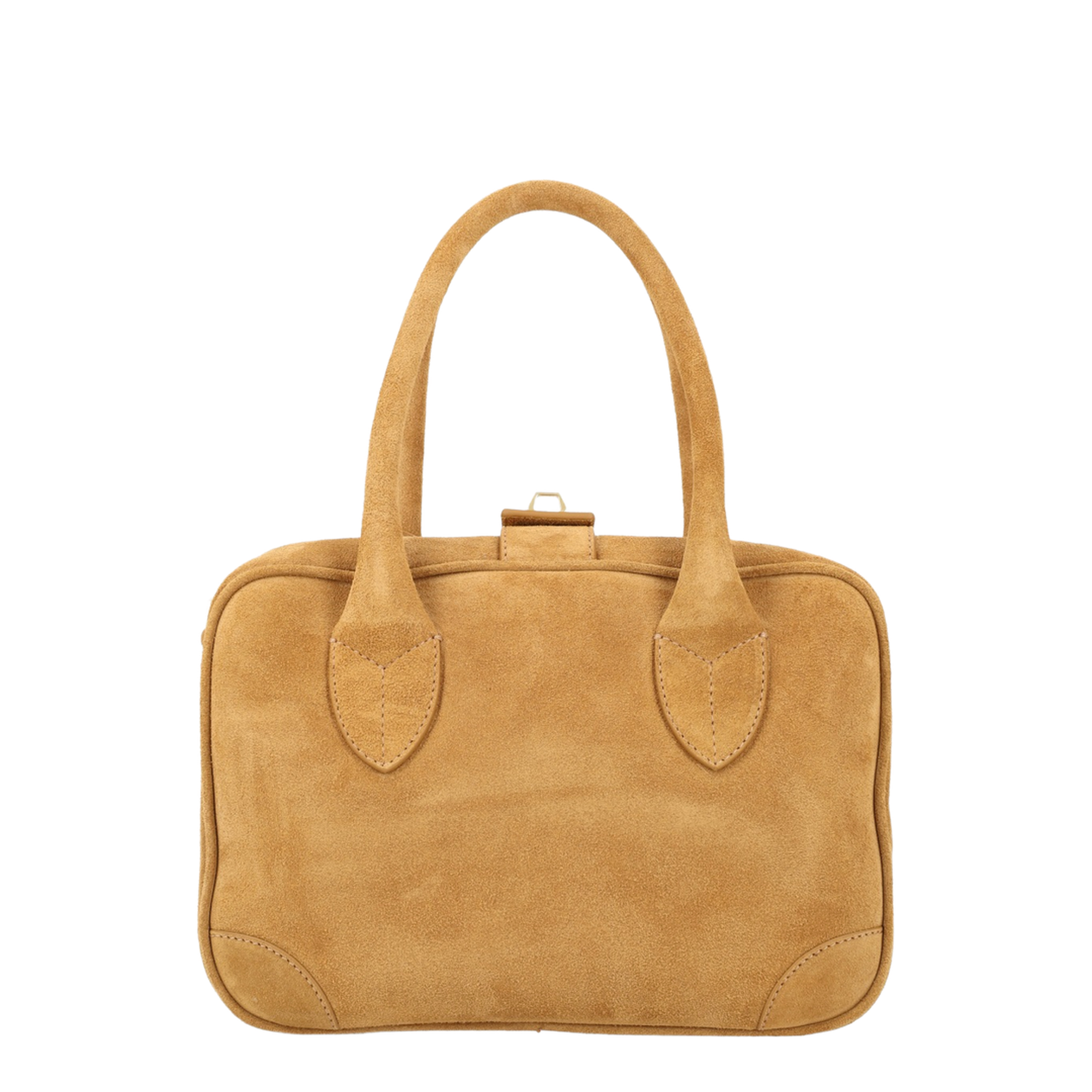Vita Suede Leather Tote Bag