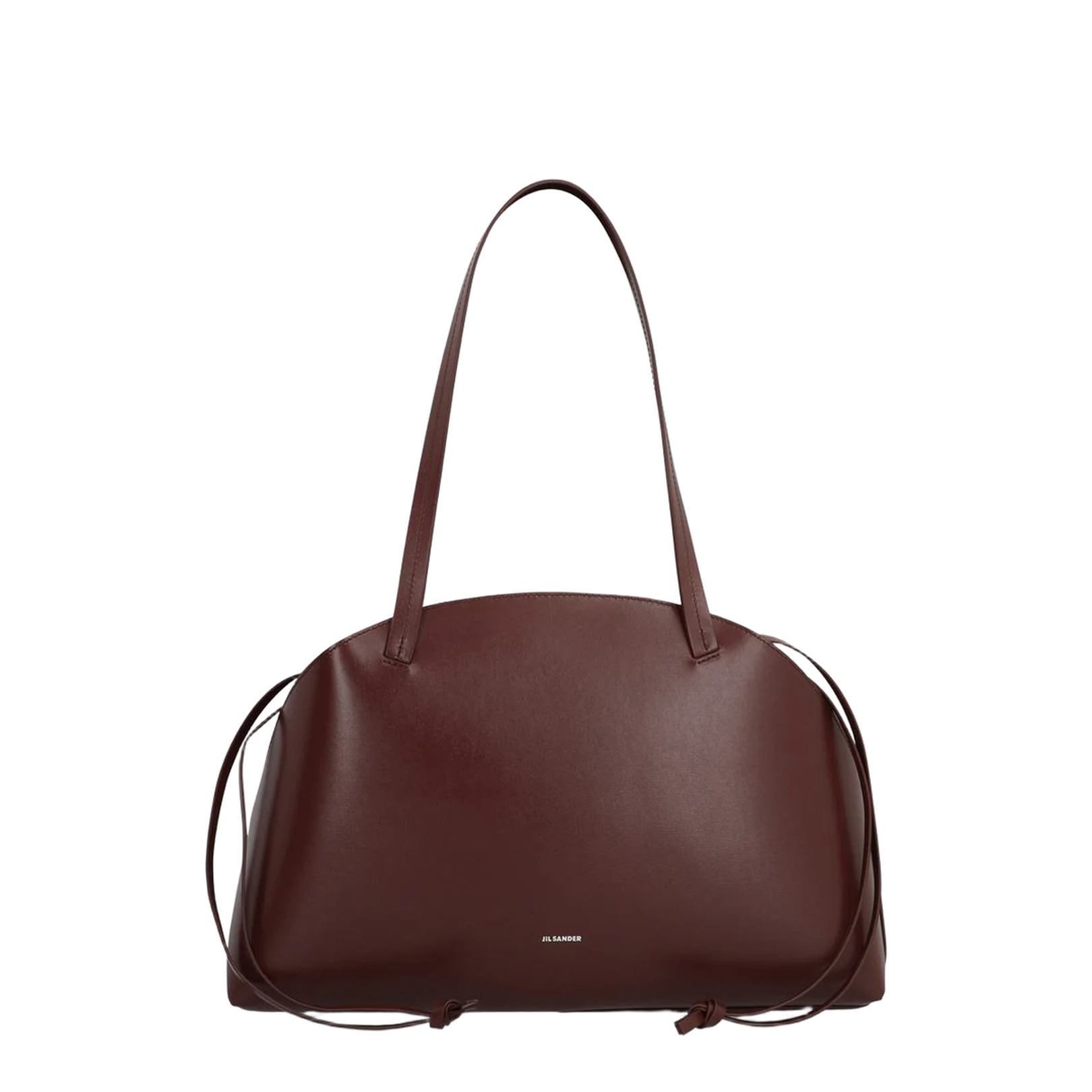 Curve Leather Shoulder Bag