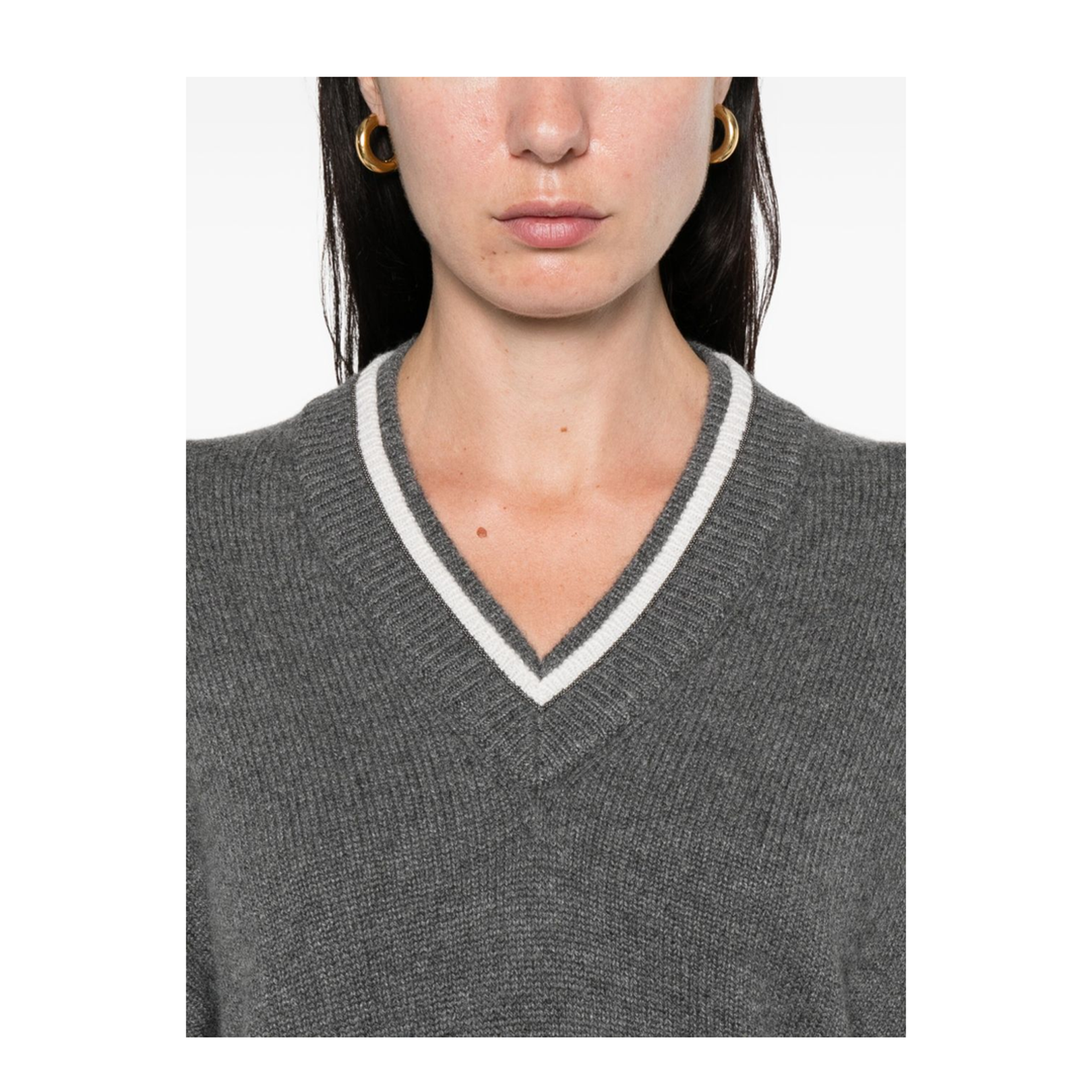 Cashmere V-Neck Sweater