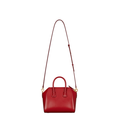 Mini Antigona Leather Shoulder Bag