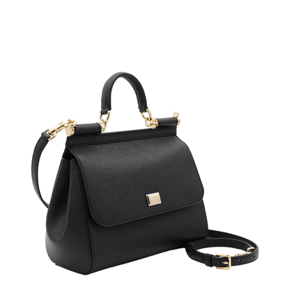 Large Sicily Handbag in Black