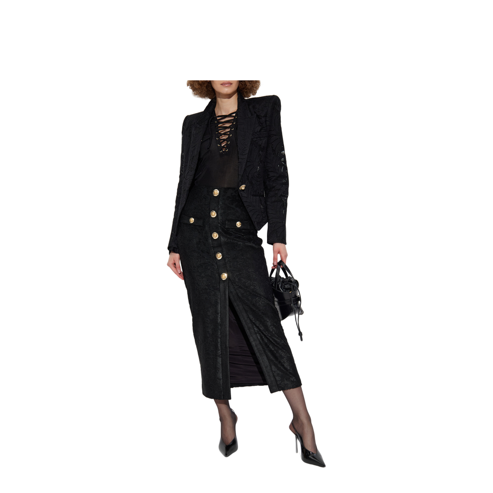 Tied Long Sleeve Short Top