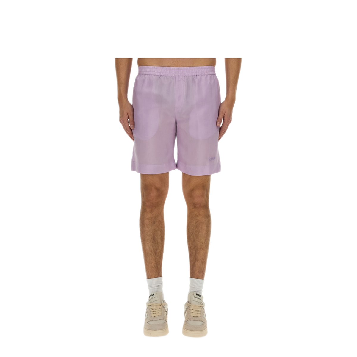 MAYFEYR - MSGM - Short With Logo - 3640MB11X24701570