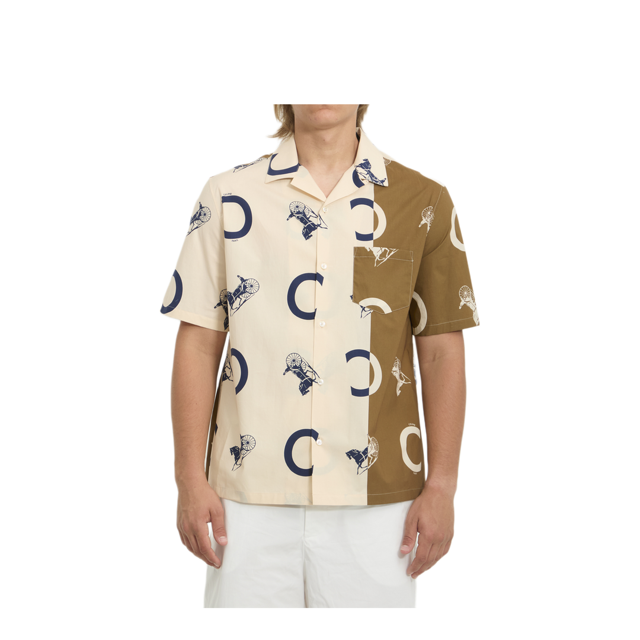 MAYFEYR - Celine - Cotton Poplin Bowling Shirt - 2C9463K2901HM