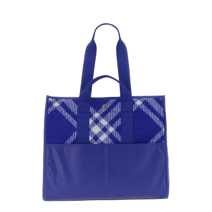 Canvas Check Tote