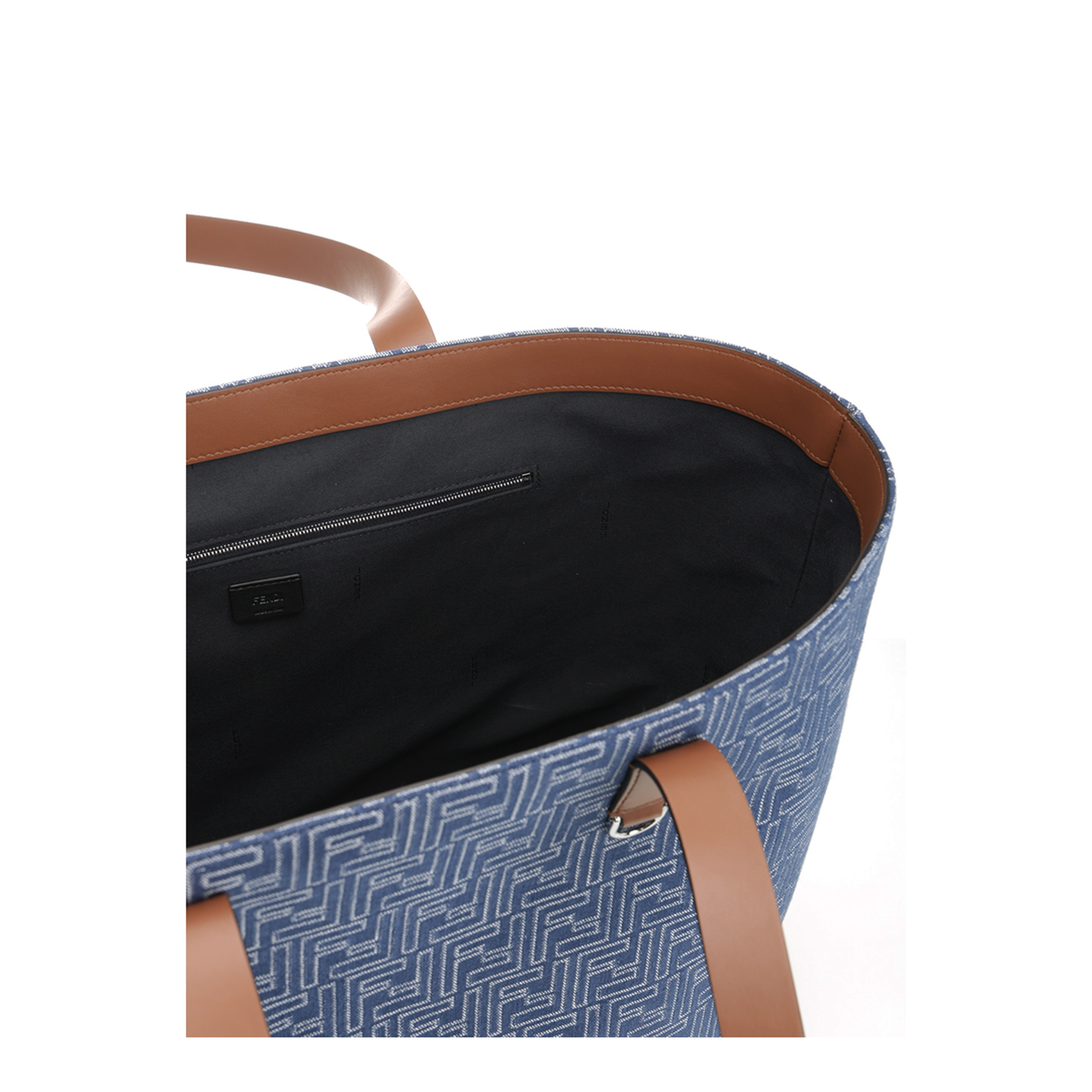 FF Medium Canvas Tote Bags - Navy Blue