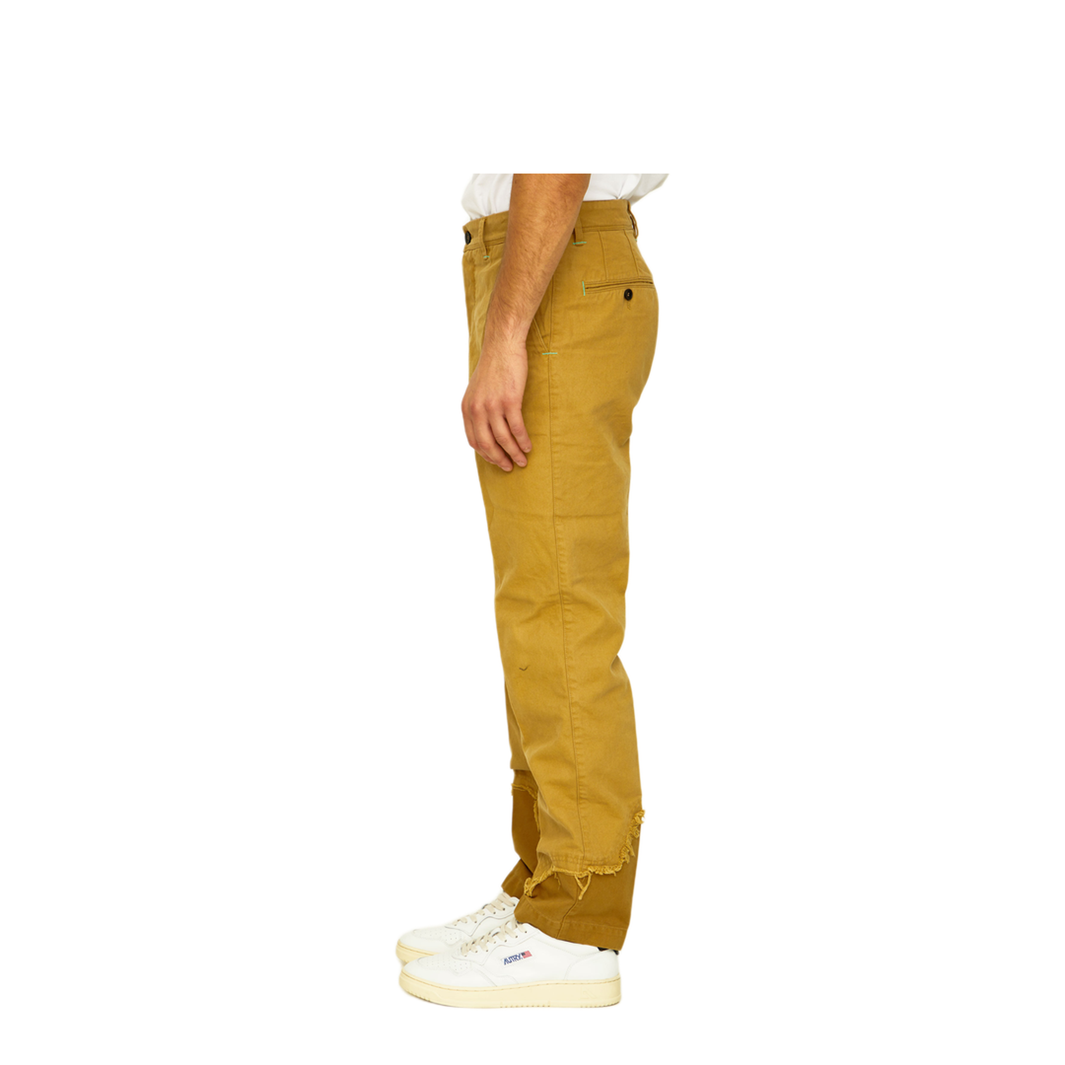 MAYFEYR - Incotex Red X Facetasm - Camel Cotton Trousers - FTP003FX007510