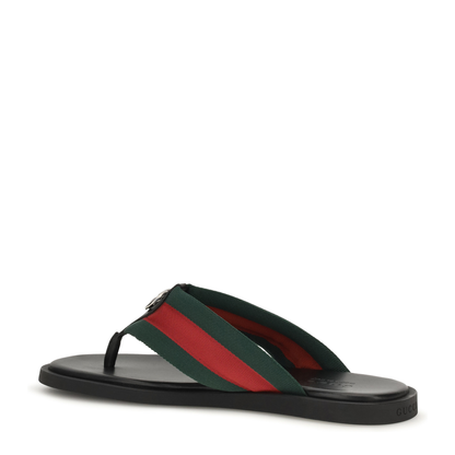 MAYFEYR - Gucci - Maverik Gg Interlocking Flip Flop Sandals - 838083HAAL08444