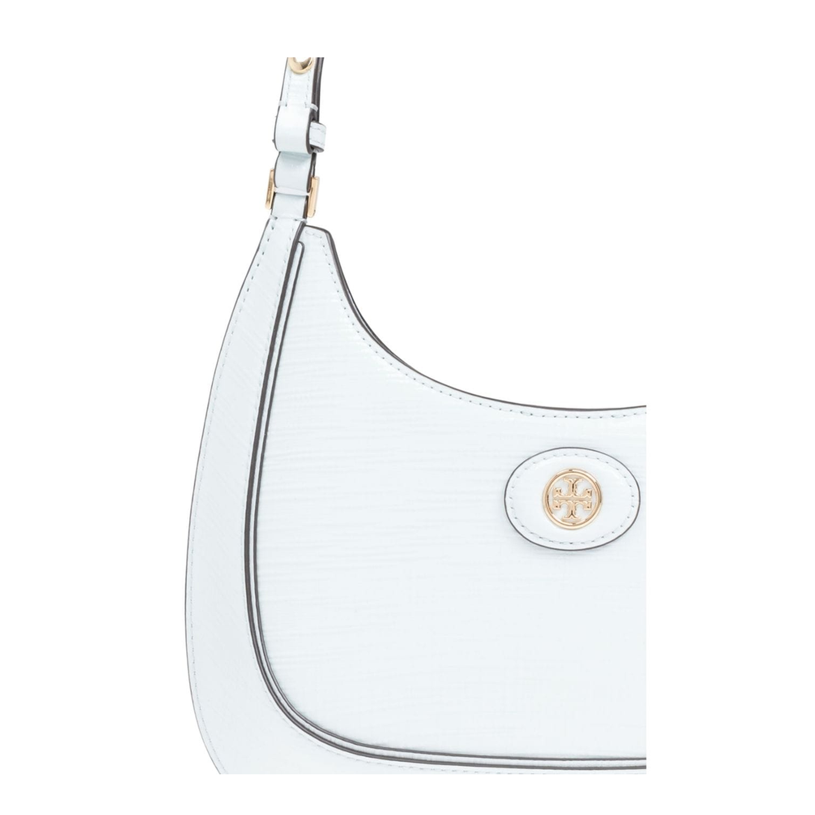 Robinson Hobo Bag in Light Blue Leather