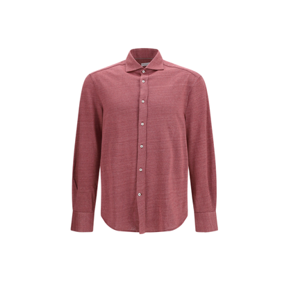 MAYFEYR - Brunello Cucinelli - Linen And Cotton Knit Shirt - MR8276686C695