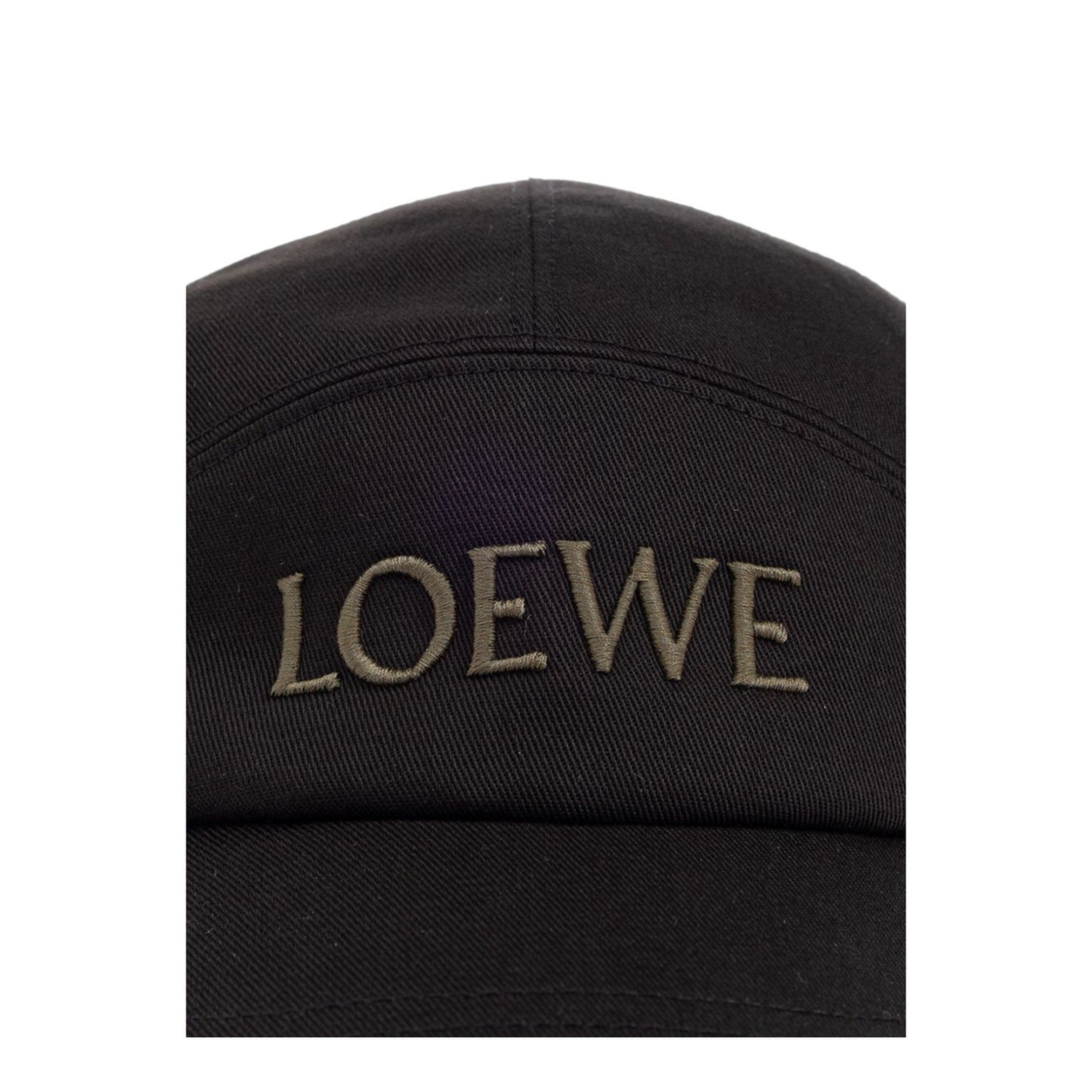 Camp Cap in Cotton Black