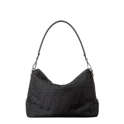 Large Fabric Black Bag