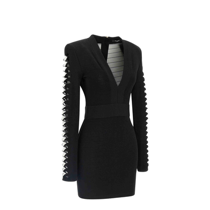 Cut-Out Dress Black