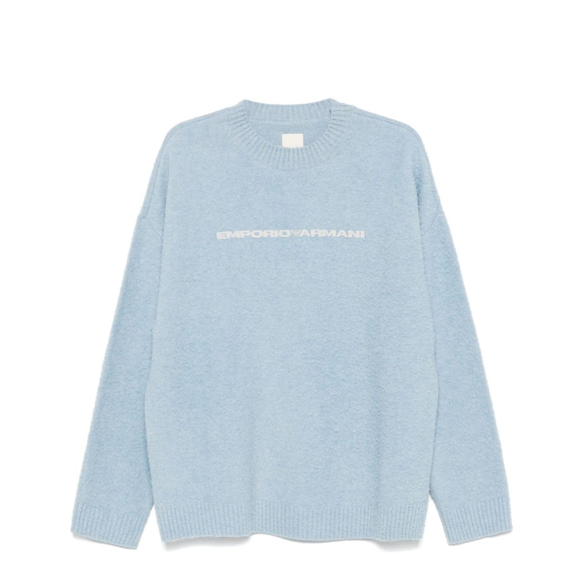 Emporio Armani Sweaters Clear Blue