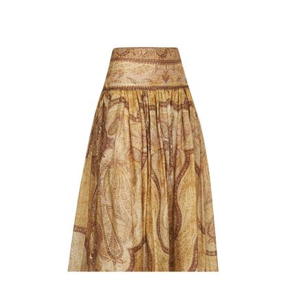 Women Skirt Mustard