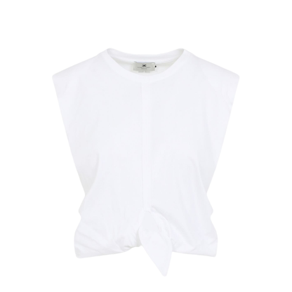 MAYFEYR - Elisabetta Franchi - Top White - MA01161E2270
