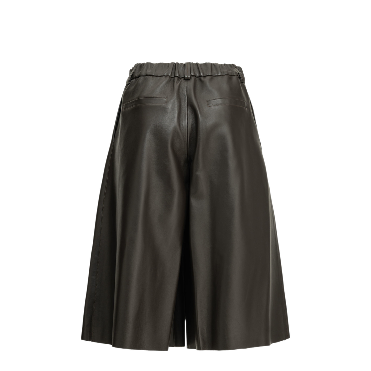 MAYFEYR - Semper - Formal Leather Shorts - 1802NAPPALISCIATMORO