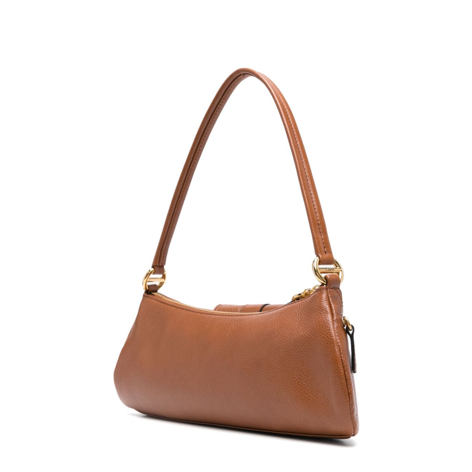 Pebbled Texture Shoulder Strap Bag