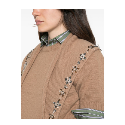 MAYFEYR - Prada - Sweaters Camel - P24D3G17E2F0040