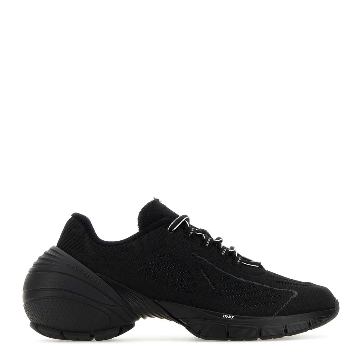 MAYFEYR - Givenchy - Black Fabric Tk Mx Sneakers - BH0093H0VS001