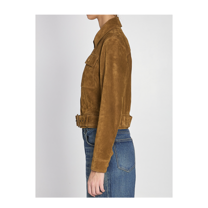 Vintage Suede Leather Jacket