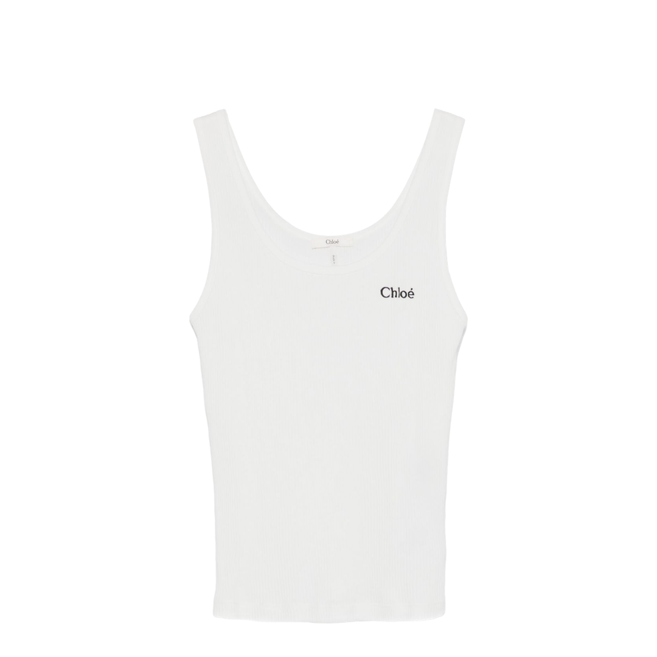 MAYFEYR - Chloè - Logo Cotton Top - CH25SJH121180101