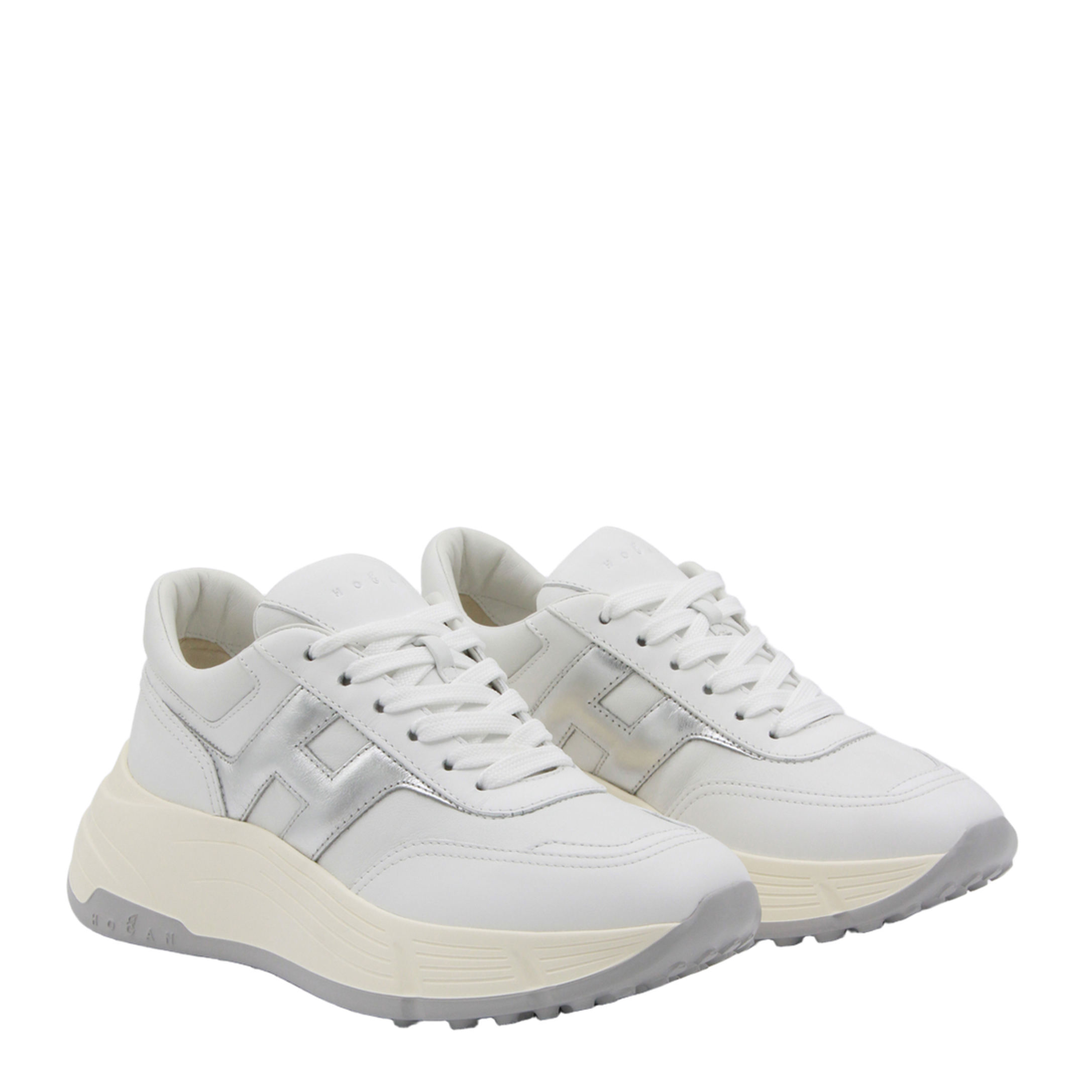Hi-Fi Leather Sneakers