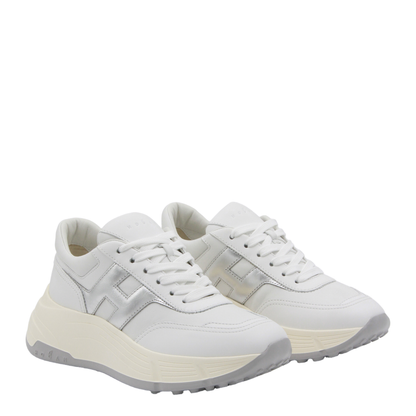 Hi-Fi Leather Sneakers